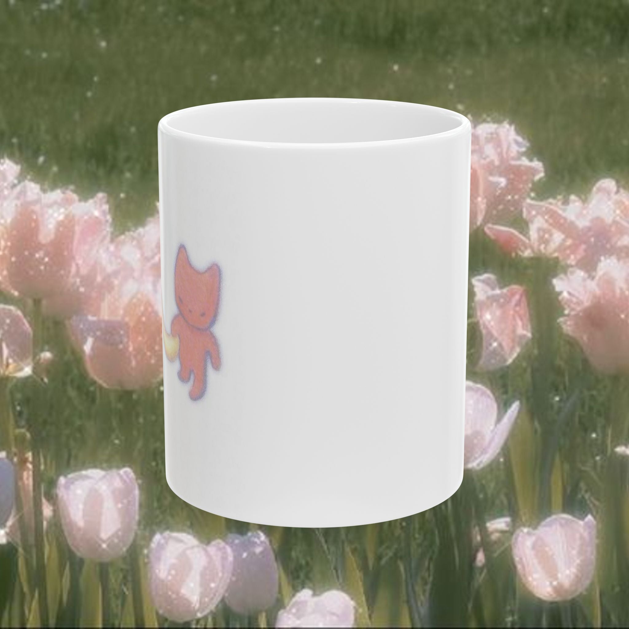 Kawaii Pastel Character Coffee Mug – Cute Aesthetic Ceramic Cup for Coffee, Tea & Matcha