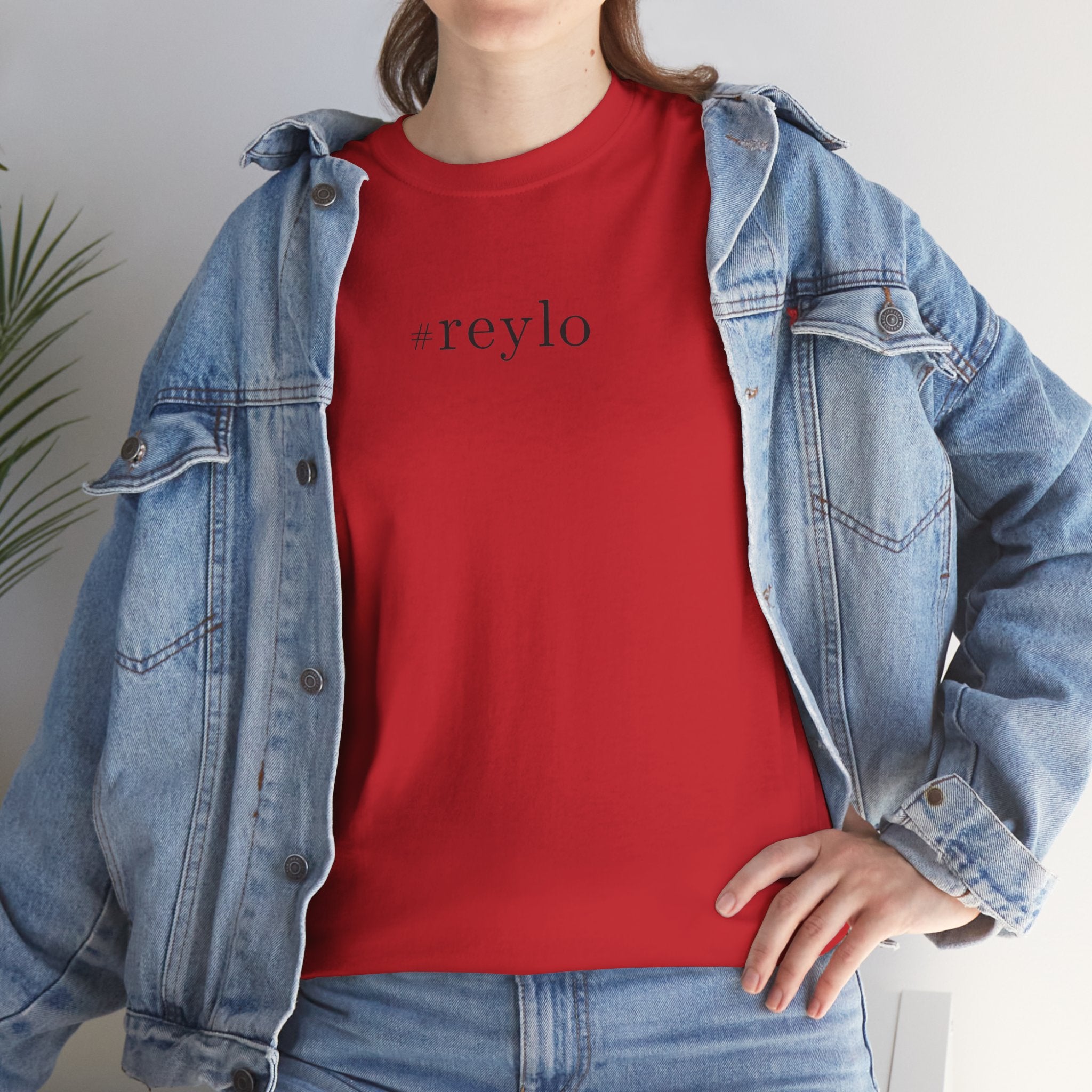 #reylo Minimalist Hashtag Tee — Subtle Fandom Shirt, Enemies to Lovers Aesthetic