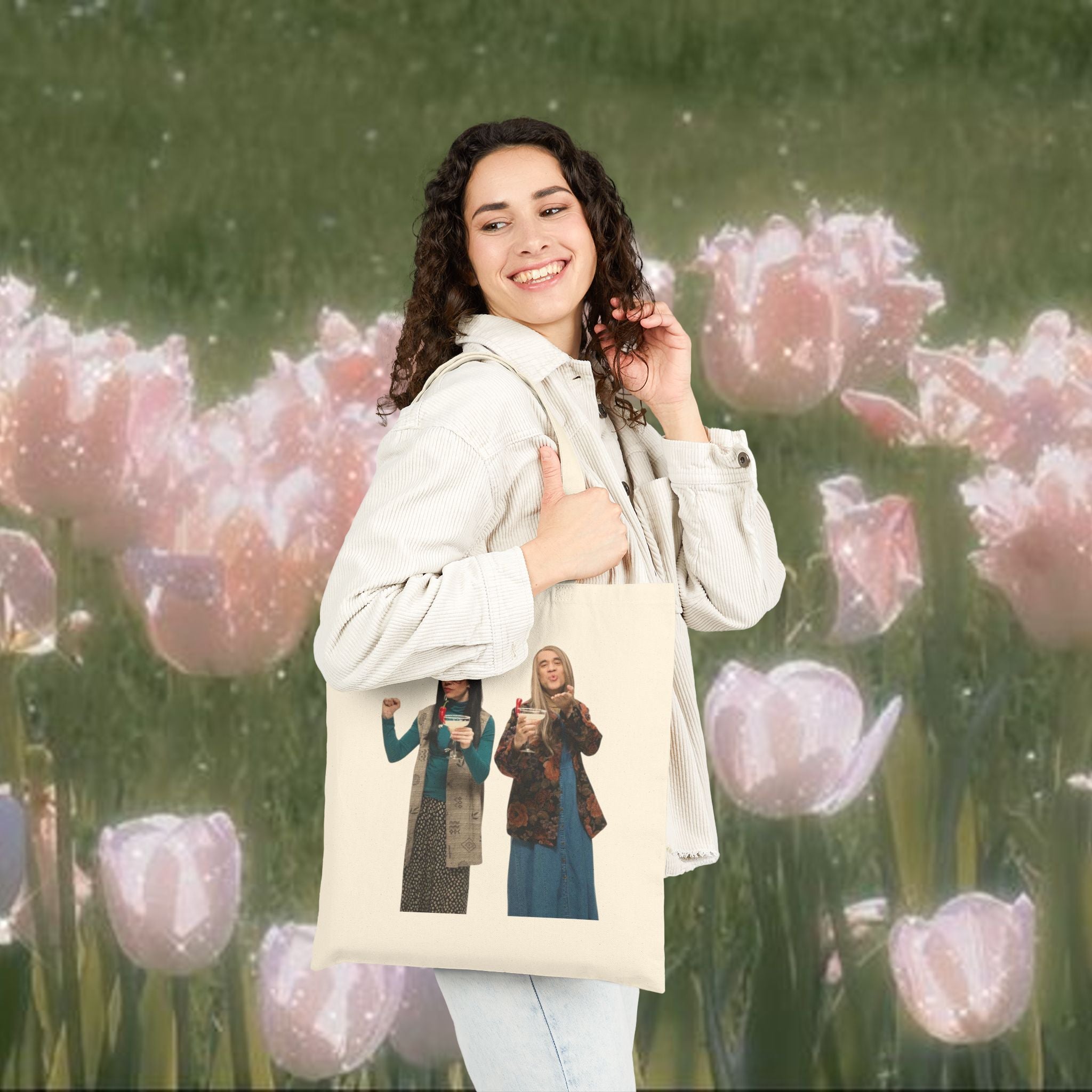 Feminist Bookstore Comedy Women Canvas Tote Bag, Funny Women First Quote Style Tote, Eco Friendly Cotton Shopping Bag, Reusable Grocery Tote, Aesthetic Everyday Carry